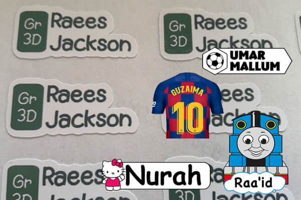 Stationery Stickers (R110 for 2 Sheets)